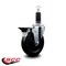 Service Caster 5'' Hard Rubber Swivel 1-1/8'' Expanding Stem Caster with Brake SCC-EX20S514-HRS-PLB-118 - alternate 3